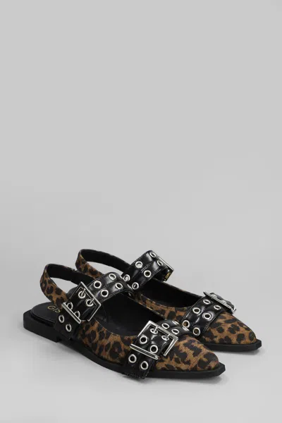 Gisel Moire Saturno Ballet Flats