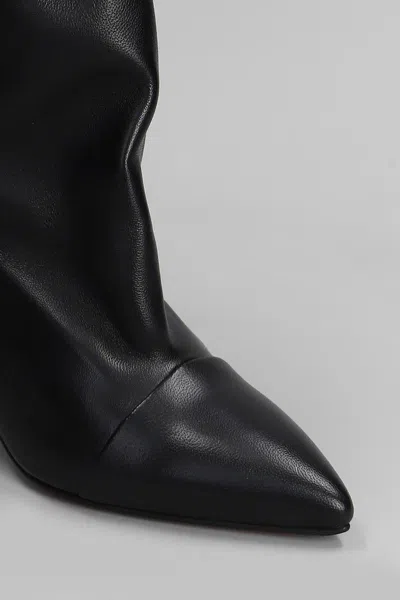 Gisel Moire Ariana Low Heels Ankle Boots