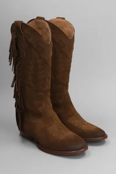 Gisel Moire 30mm Oklahoma Cowboy Boots
