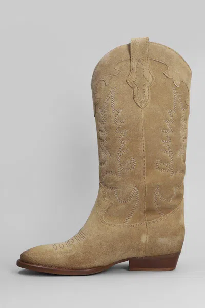 Gisel Moire 30mm Oklahoma Cowboy Boots