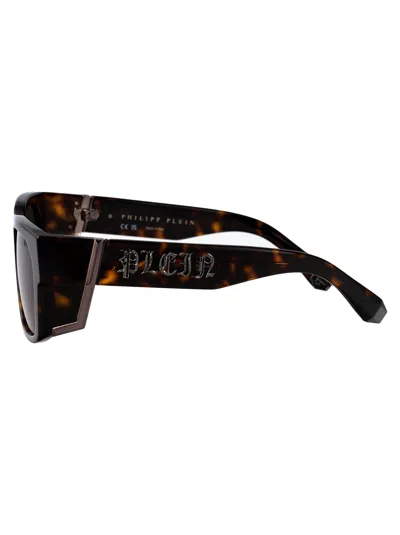 Philipp Plein Havana Acetate Sunglasses
