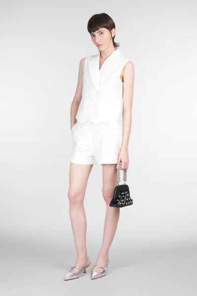 Mvp Wardrobe Shorts In Beige Cotton