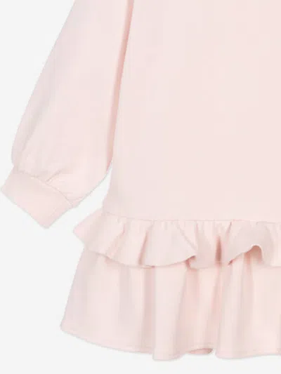Fendi Girls Trompe L'oeil Bow Print Dress