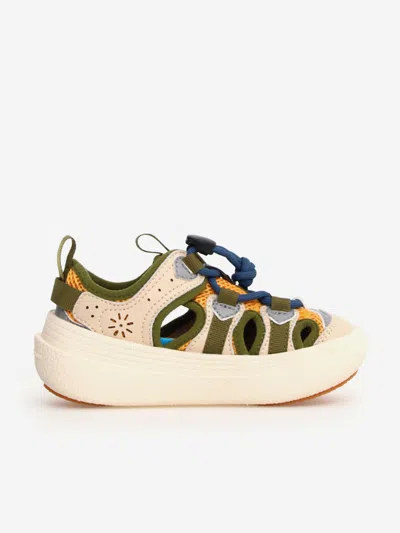 Flower Mountain Kids Chomei Tech Sandals In Multi