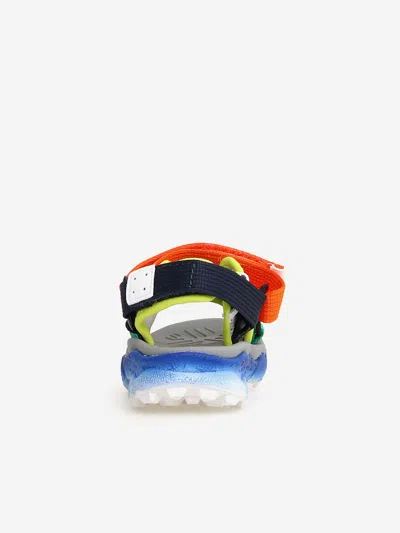 Flower Mountain Kids Nazca 2 Nuanced Sole Sandals In Multi