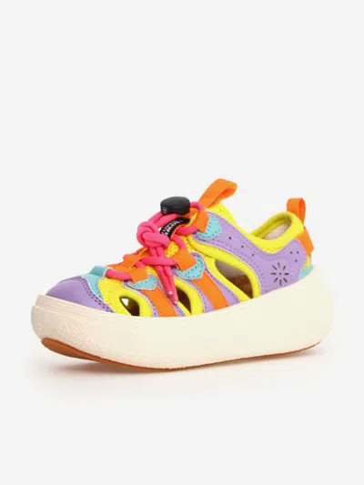 Flower Mountain Kids Chomei Tech Sandals In Multi