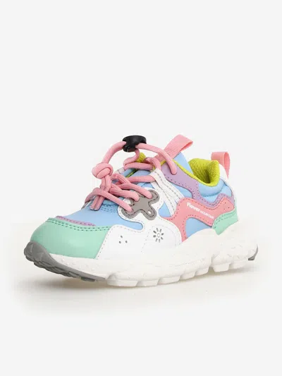 Flower Mountain Kids Yamano 3 Trainers In Multi