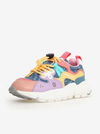 Flower Mountain Kids Yamano 3 Trainers In Multi