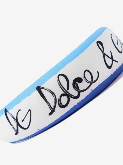 Dolce & Gabbana Girls Butterfly Logo Headband
