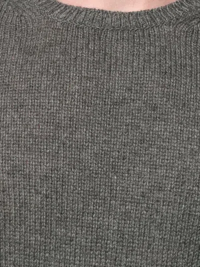 Prada Men Grey Wool Sweater
