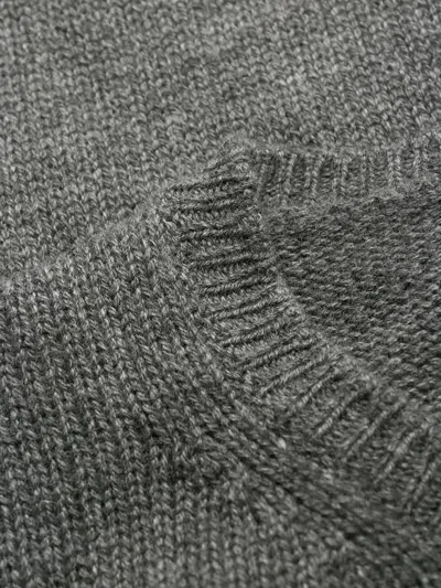 Prada Men Grey Wool Sweater