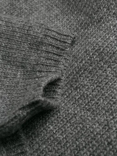 Prada Men Grey Wool Sweater