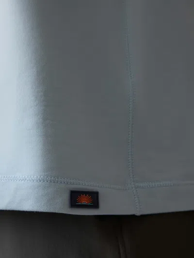 Faherty Shorelite Upf Hoodie Blue Breeze