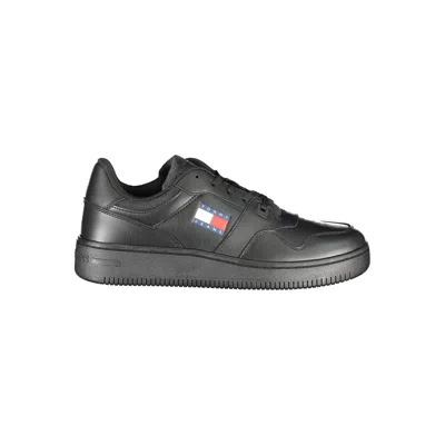 Tommy Hilfiger Black Polyethylene Men Sneaker