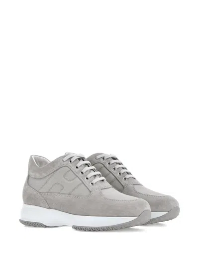 Hogan Interactive Sneakers In Gray