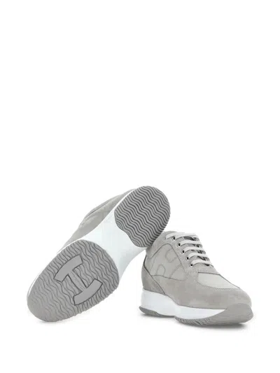 Hogan Interactive Sneakers In Gray