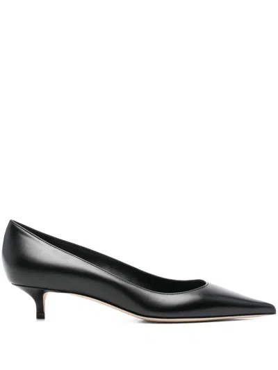 Jimmy Choo Scarpe Con Tacco Amelia In Pelle Nera Donna In Black