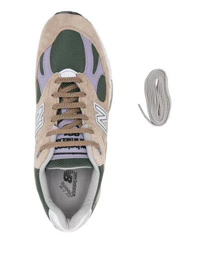 New Balance Suede Blend Sneakers Mesh Panels In Brown