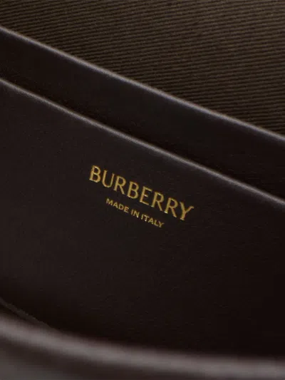 Burberry Women Highlands Crossbody Bag With Check Motif In Multi