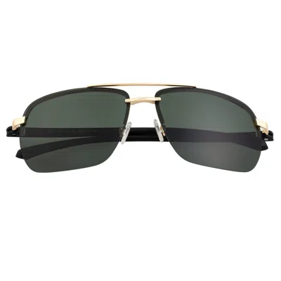 Simplify Unisex Ssu119 62 X 45mm Polarized Sunglasses In Gold