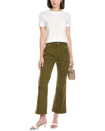 Staud X Wrangler The Must Sergeant Green Flare Jean