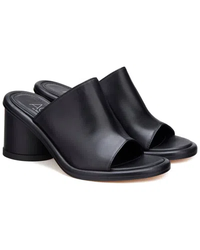 Agl Attilio Giusti Leombruni Agl Alison H Slides Leather Slide In Black