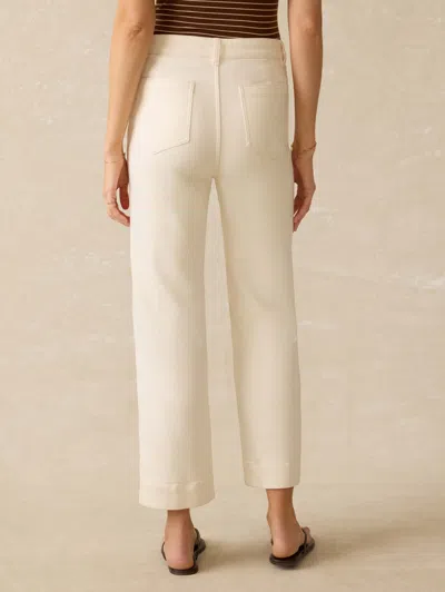 Faherty Stretch Terry Patch Pocket Ankle Pants