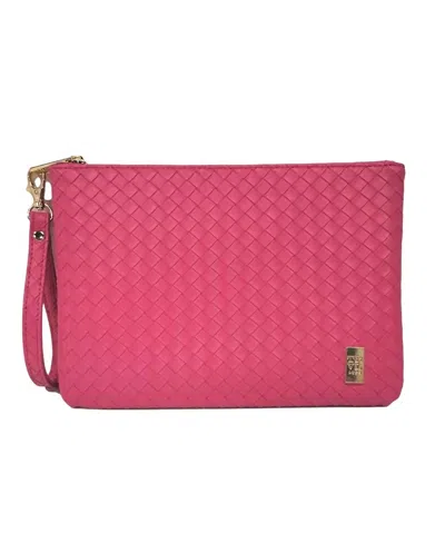Trvl Design Women's Luxe Go-go Wristlet In Dahlia