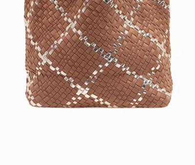 Prenelove Women's London Large Highlight Woven Tote In Camel