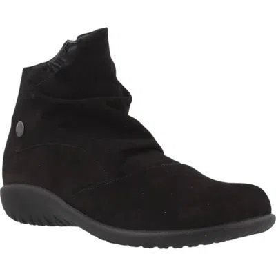 Naot Women's Kahika Boots In Black Velvet