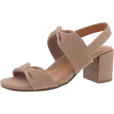 Gentle Souls By Kenneth Cole Charlene Two Knot Womens Two Knot Braid Block Heels