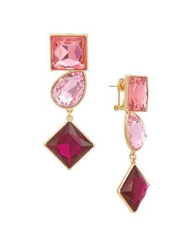 Carolina Herrera Riviera Crystal Drop Earrings