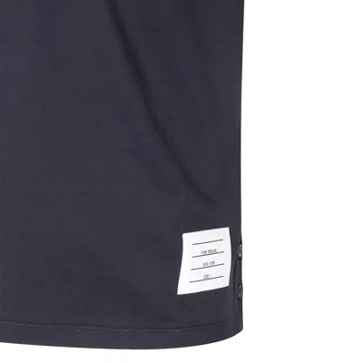 Thom Browne Jersey Cotton Short Sleeve Pocket Tee
