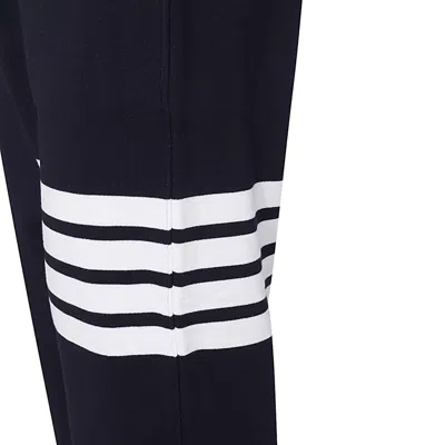 Thom Browne Pantalone Jogging Con Stampa 4bar Stripe