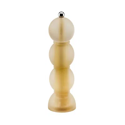 Addison Ross Amber Frosty Bobbin Salt Or Pepper Mill