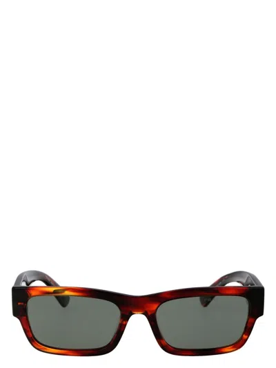 Prada Acetate Havana Sunglasses In Brown