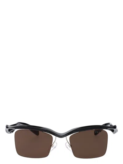 Prada Black Nylon Sunglasses