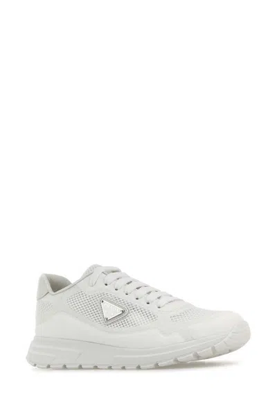 Prada Sneakers Prax 2.0 In Rete Bianca  Donna