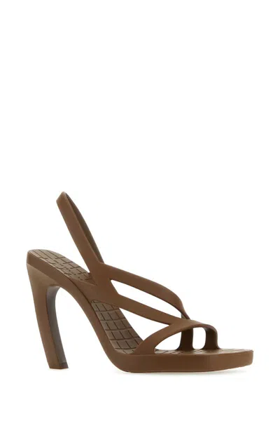 Bottega Veneta Brown Jimbo Heeled Sandals In Brown