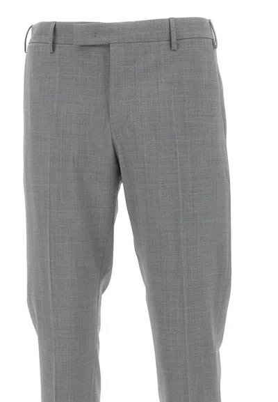 Pt Torino Dieci Stretch Wool Trousers