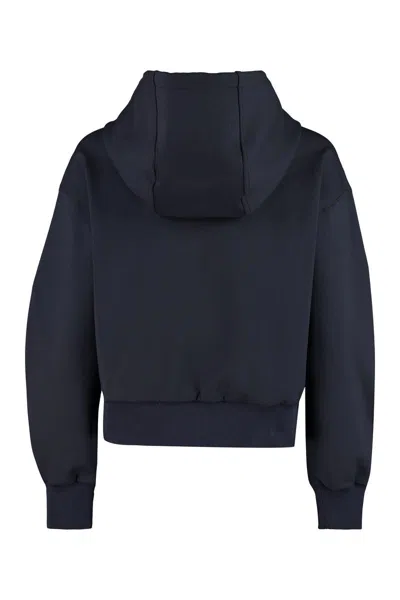 Stella Mccartney Logo Print Jerseysweatshirt Hoodie