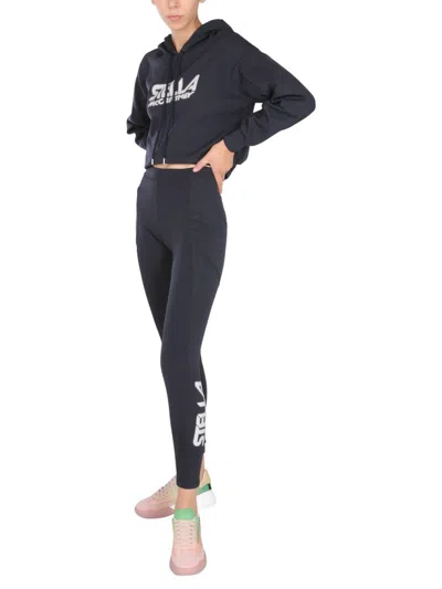 Stella Mccartney Logo Print Jerseysweatshirt Hoodie