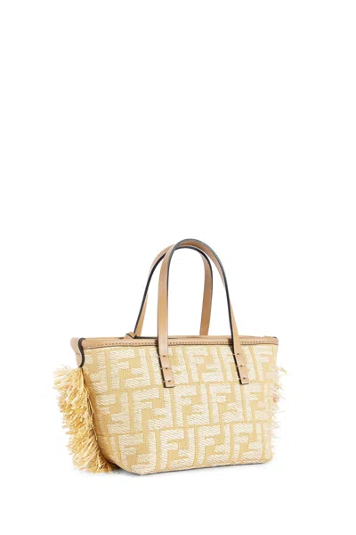 Fendi Woman Beige Mini Bags