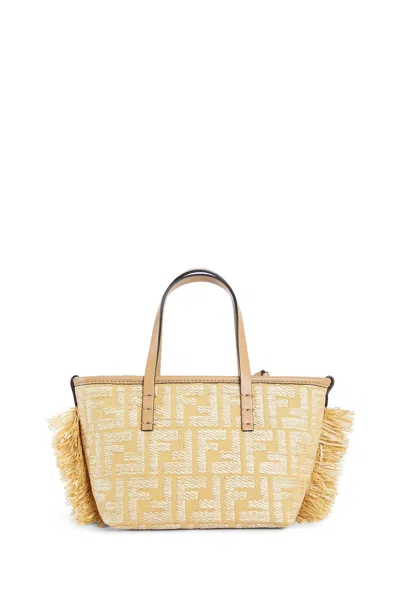 Fendi Woman Beige Mini Bags