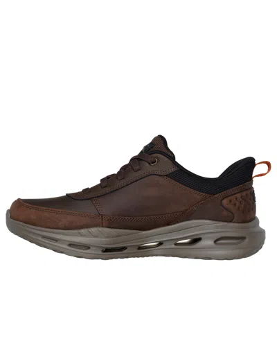Skechers Arch Fit Orvan Moxley Oxford In Brown