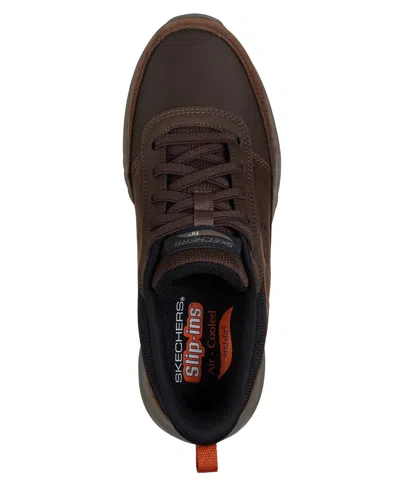 Skechers Arch Fit Orvan Moxley Oxford In Brown