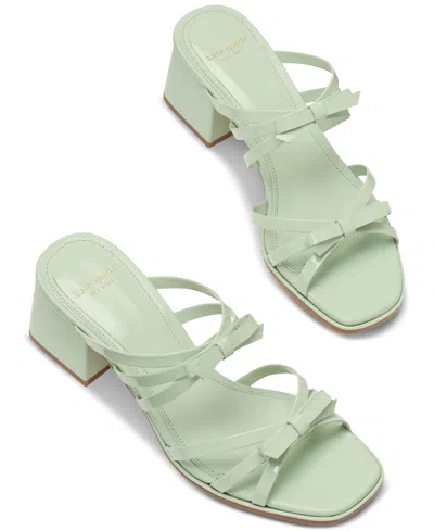 Kate Spade Carolina Patent Block Heel Sandals