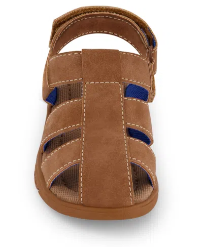 Kenneth Cole Reaction Little And Big Boys Benjamin Casey Hook And Loop Sandal