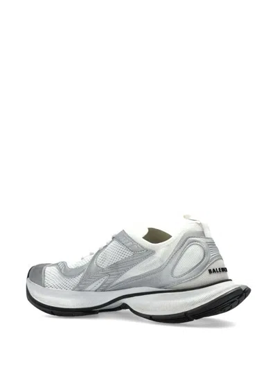 Balenciaga White And Silver Sneaker Circuit