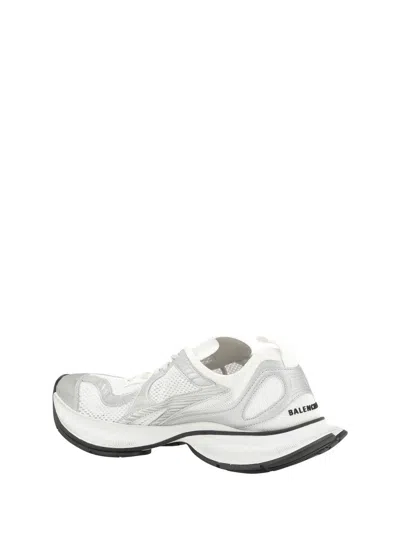 Balenciaga White And Silver Sneaker Circuit